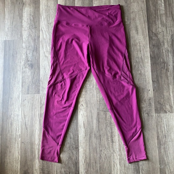 Bally purple sport leggings size L - Picture 2 of 9